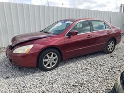 Honda Accord ex Vehiculos salvage en venta: 2003 Honda Accord EX