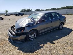 Salvage cars for sale at Anderson, CA auction: 2017 Volkswagen Jetta S