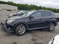 Salvage cars for sale at Exeter, RI auction: 2015 Toyota Rav4 XLE