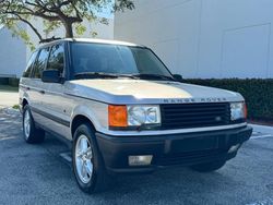 Land Rover Range Rover salvage cars for sale: 1999 Land Rover Range Rover 4.6 HSE Long Wheelbase