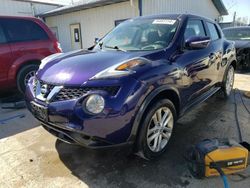 Salvage cars for sale at Pekin, IL auction: 2016 Nissan Juke S