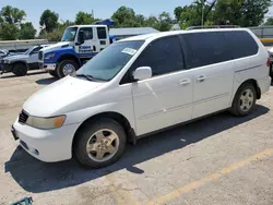 Honda Odyssey ex salvage cars for sale: 2001 Honda Odyssey EX