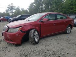 Salvage cars for sale at Waldorf, MD auction: 2012 Buick Lacrosse Premium