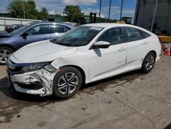 Honda salvage cars for sale: 2016 Honda Civic LX