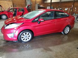 Salvage cars for sale at Ebensburg, PA auction: 2012 Ford Fiesta SEL