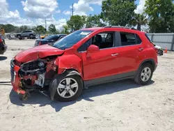 Salvage cars for sale at Riverview, FL auction: 2018 Chevrolet Trax 1LT