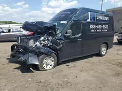 Salvage trucks for sale at Fredericksburg, VA auction: 2020 Nissan NV 2500 S