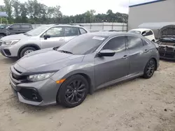 Salvage cars for sale at China Grove, NC auction: 2018 Honda Civic EX