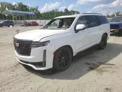 Cadillac Escalade Vehiculos salvage en venta: 2022 Cadillac Escalade Sport