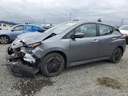 Salvage cars for sale from Copart Eugene, OR: 2023 Nissan Leaf SV Plus