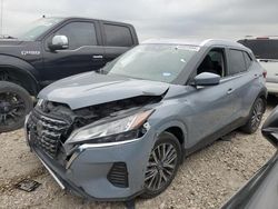 Nissan Kicks sv salvage cars for sale: 2021 Nissan Kicks SV