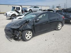 Salvage cars for sale at Haslet, TX auction: 2017 Hyundai Elantra ECO