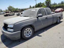 Salvage cars for sale at San Martin, CA auction: 2005 Chevrolet Silverado C1500