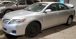 Salvage cars for sale from Copart West Mifflin, PA: 2011 Toyota Camry Base