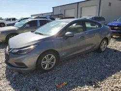 Salvage cars for sale at Wayland, MI auction: 2018 Chevrolet Cruze LT