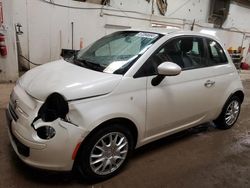 Salvage cars for sale at Casper, WY auction: 2012 Fiat 500 POP