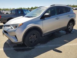 Salvage cars for sale at Fresno, CA auction: 2017 Toyota Rav4 LE