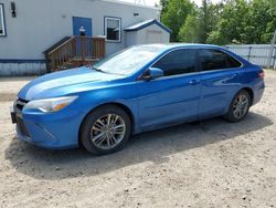 Salvage cars for sale from Copart Lyman, ME: 2017 Toyota Camry LE