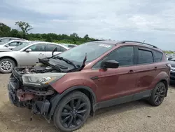 Salvage cars for sale at Des Moines, IA auction: 2018 Ford Escape SE