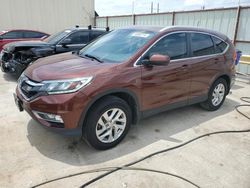 Salvage cars for sale at Haslet, TX auction: 2015 Honda CR-V EXL