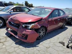 Salvage cars for sale at Martinez, CA auction: 2017 Subaru Impreza Limited