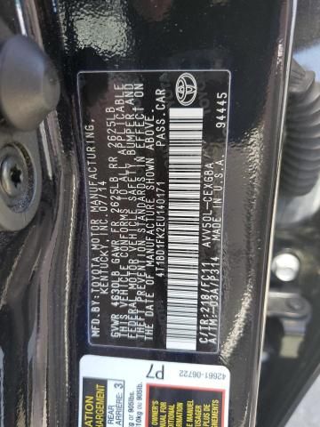 2014 Toyota Camry Hybrid