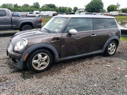 Salvage cars for sale from Copart Hillsborough, NJ: 2010 Mini Cooper Clubman