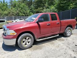 Dodge salvage cars for sale: 2012 Dodge RAM 1500 SLT