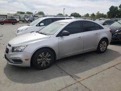 Carros salvage a la venta en subasta: 2016 Chevrolet Cruze Limited LS