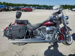 Harley-Davidson salvage cars for sale: 2017 Harley-Davidson Flstc Heritage Softail Classic