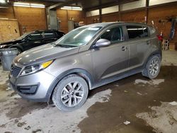 KIA Sportage salvage cars for sale: 2016 KIA Sportage LX