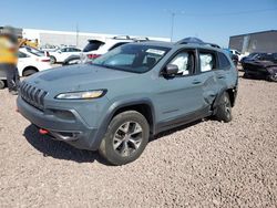 Jeep salvage cars for sale: 2014 Jeep Cherokee Trailhawk