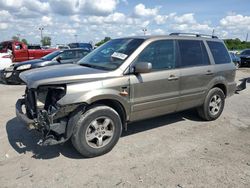 Salvage cars for sale from Copart Indianapolis, IN: 2008 Honda Pilot EXL