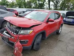 Salvage cars for sale at Bridgeton, MO auction: 2018 Jeep Compass Latitude