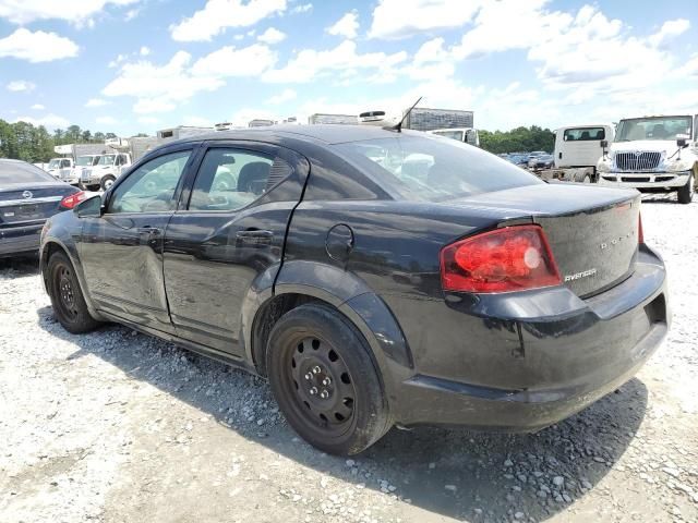 2012 Dodge Avenger SE