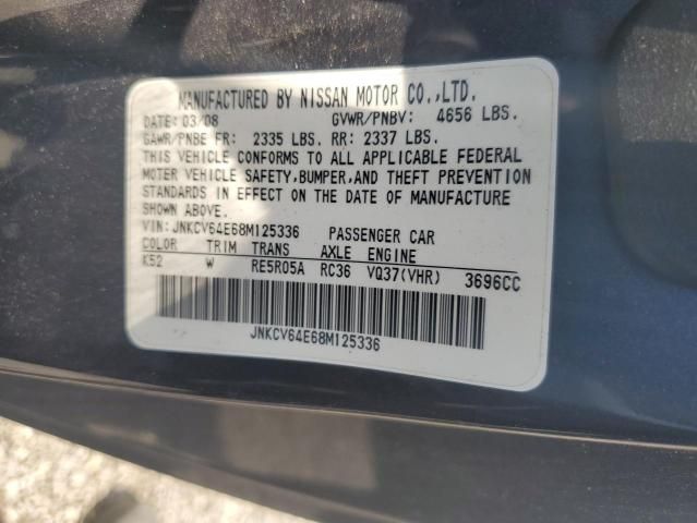 2008 Infiniti G37 Base