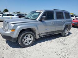 Salvage cars for sale at Cahokia Heights, IL auction: 2017 Jeep Patriot Sport