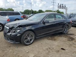 Salvage cars for sale from Copart Columbus, OH: 2011 Mercedes-Benz E 550 4matic