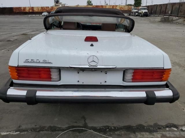 1986 Mercedes-Benz 560 SL