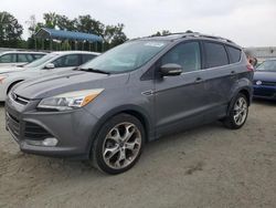 Salvage cars for sale at Spartanburg, SC auction: 2013 Ford Escape Titanium