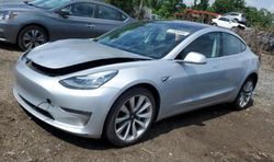 Salvage cars for sale at Baltimore, MD auction: 2018 Tesla Model 3