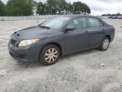 Salvage cars for sale at Loganville, GA auction: 2009 Toyota Corolla Base