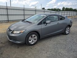 Salvage cars for sale from Copart Lumberton, NC: 2013 Honda Civic LX