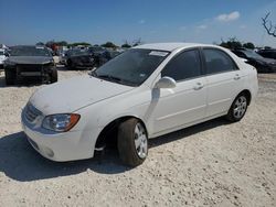 KIA Spectra salvage cars for sale: 2006 KIA Spectra LX