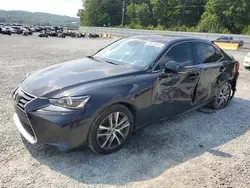 Salvage cars for sale at Concord, NC auction: 2018 Lexus IS 300