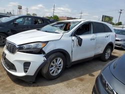 Salvage cars for sale at Dyer, IN auction: 2020 KIA Sorento S