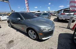 Salvage cars for sale at Orlando, FL auction: 2017 Audi A4 Premium