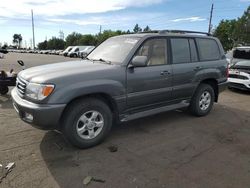 Toyota Land Cruiser salvage cars for sale: 2000 Toyota Land Cruiser