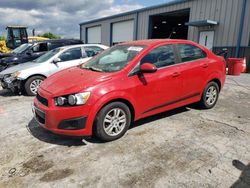 Salvage cars for sale from Copart Chambersburg, PA: 2012 Chevrolet Sonic LT