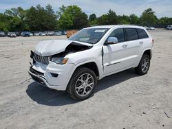 Jeep salvage cars for sale: 2021 Jeep Grand Cherokee Overland